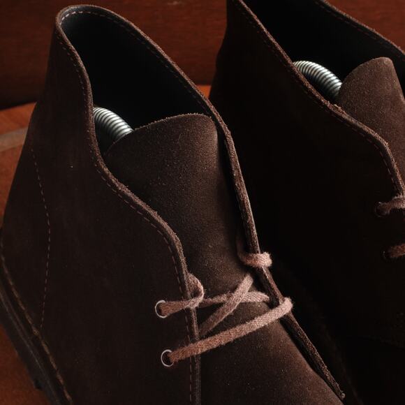 Clarks Boots Mens SZ 8.5 Brown Originals Desert Boots Suede Ankle Chukka Casual main image 5